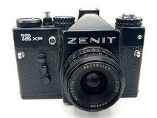 KMZ Zenit 12 XP + Weltblick 35mm f/3.5 Kit Set Analog SLR 35mm Kamera Objektiv