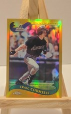 2002 Topps Chrome - Craig Counsell #144 Gold Refractor