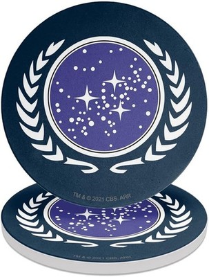 Star Trek - United Federation of Planets - Ceramic Drink Coaster