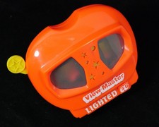 View-Master Viewer model N Lighted Orange - Working perfectly tested cleaned