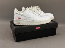 Size 8 - Nike Air Force 1 Low Supreme White CU9225-100 Mens Sneakers Shoes