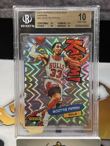 Scottie Pippen #25 2015 Panini Excalibur Kaboom card
