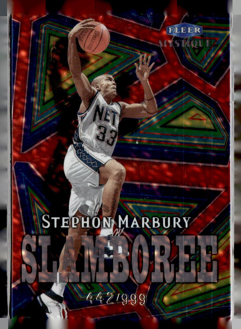 1999-00 Fleer Mystique #10 S Stephon Marbury Slamboree #/999