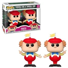 Funko Pop Disney Alice in Wonderland Tweedle Dee & Tweedle Dum Anniversary 2 pac
