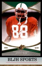 2013 SPx #19 Jerry Rice Mississippi Valley State Delta Devils (2B7)