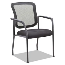 Alera EL4314 26″ x 25.6″ x 36.2″ Guest-Stacking Mesh Chair - Black New
