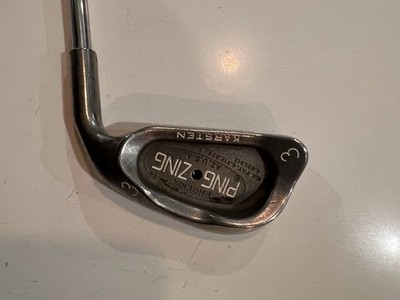 Ping Zing Black Dot 3 Iron Right-Handed, 3 KT-M Stiff Flex Steel Shaft
