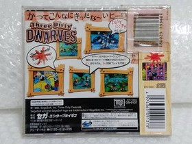 + + Poor Condition SEGA SS Three Dirty DWARVES Sega Sega Saturn
