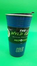 NEW 16oz Wyld Gear Stainless Steel BLUE Vacuum Insulated Tumbler & Sticker