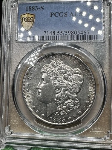 1883-S PCGS AU55 Morgan Silver Dollar