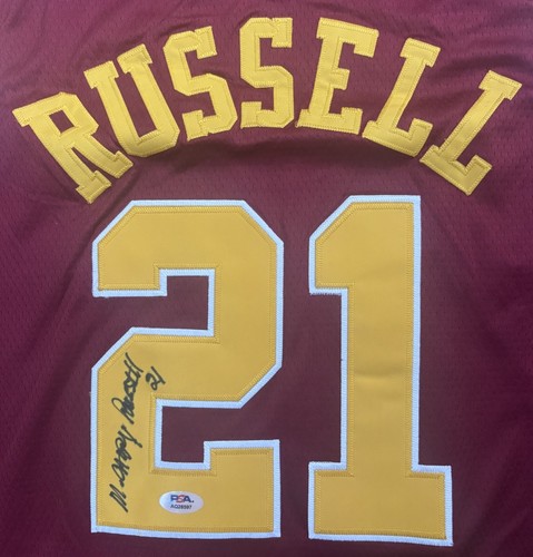 Campy Russell signed handsigniert Cleveland Cavaliers Adidas Trikot PSA/DNA COA - Bild 1 von 4
