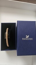 Image of Swarovski Crystal Bracelet Bangle Rose Gold Crystal Infinity
