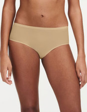 Chantelle ONE SIZE XS-XL SoftStretch Hipster Panty 2644 NWOT Nude Sand