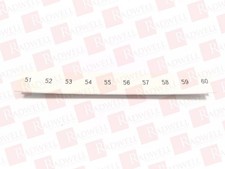 PHOENIX CONTACT ZB 8 LGS:FORTL.ZAHLEN 51-60 / ZB8LGSFORTLZAHLEN5160 (NEW NO BOX)