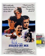 Kent Luttrell signed 12x18 Poster Ray Brower Stand by Me JSA Authentication