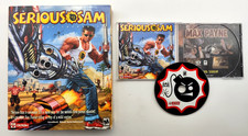 Serious Sam: The First Encounter (Win PC, 2001) COMPLETE CIB Big Box Tested!
