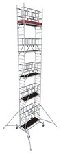 Échafaudage roulant en aluminium KRAUSE MONTO ProTec hauteur de travail envir...
