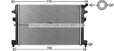 Radiateur Volkswagen GOLF