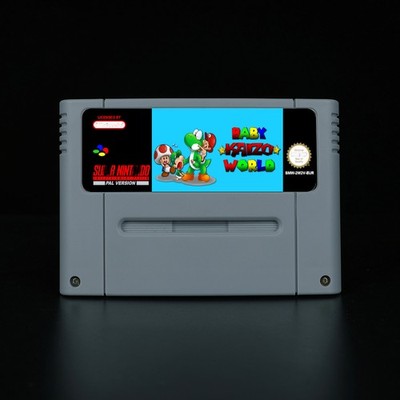 H@CK ROM - Super Mario World - Baby Kaizo World (Very hard)