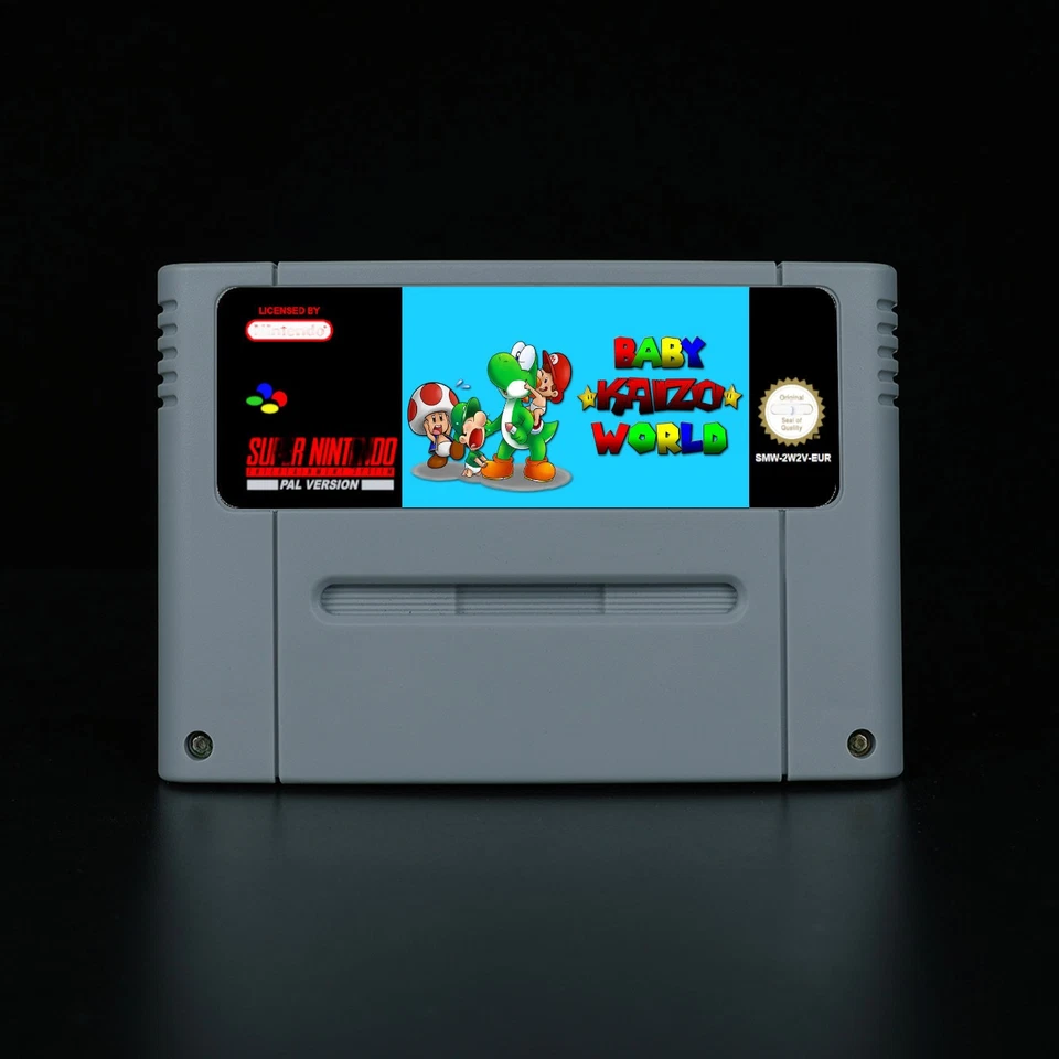 H@CK ROM - Super Mario World - Baby Kaizo World (Very hard) - Bild 1 von 1