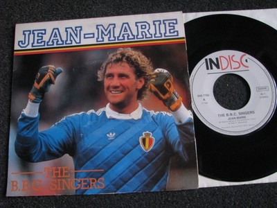 Jean Marie Pfaff-B.B.C. Singers 7'' Vinyl-1988 Belgien-Indisc-FC Bayern München