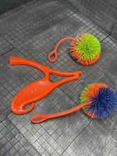 Vintage 90s Koosh Fling shot Sling Shot Toy