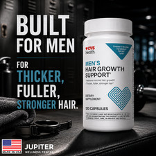 CVS Men s Hair Growth Support Dietary Supplement 120 Capsules Exp 3/2027