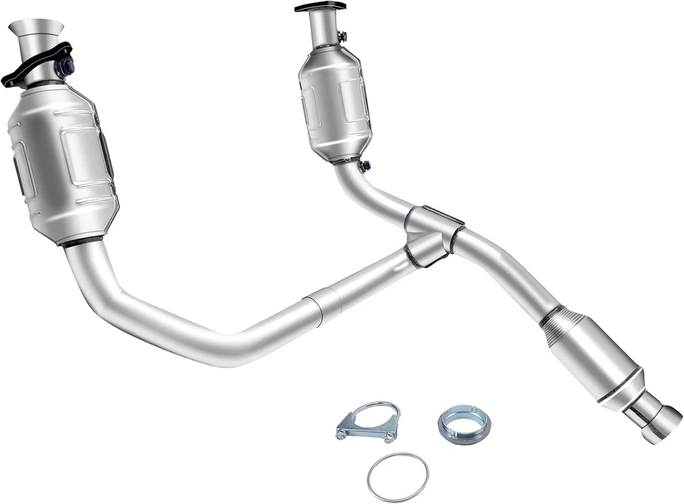 Convertidor catalítico compatible con Chevy Silverado 1500 2014-2018 4,3 L 5,3 L,... Foto 3 de 4