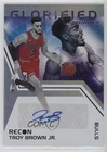 2020-21 Panini Recon Glorified Signatures Troy Brown Jr #GS-TBJ Auto 1nc4
