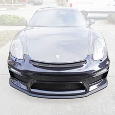 Fits 13-16 Porsche 981 Boxster Cayman Gt4-style Front Bumper W Drl W Hl Washer