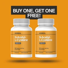 N-Acetyl L-Cysteine (NAC) Capsules 600mg for detoxify, liver, kidney, celluar