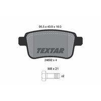 Textar BremsbeläGe Hinten FüR Mercedes-Benz Citan Kombi/Tourer Nissan NV250