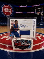 2013-14 Panini-elite Basketball Peyton Siva RPA /599 Detroit Pistons Rookie Card. rookie card picture