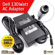 GENUINE DELL Laptop Dock Station Charger WD15, D6000 130w 19.5V 6.7A AC Adapter