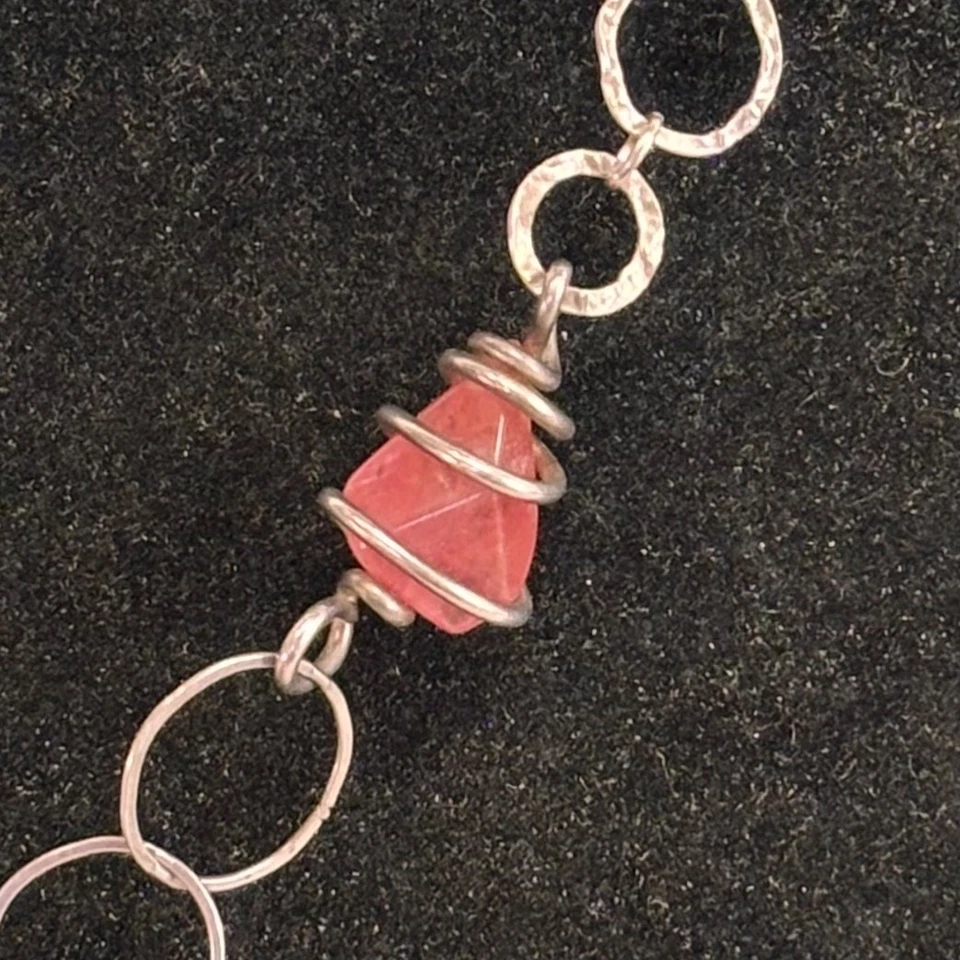 MAI ORIGINALS Collar Plata de Ley Semipreciosas Piedras Preciosas Enjauladas Artesanal Foto 2 de 4