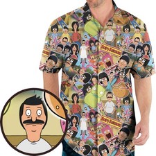 Bob8217s Burger Wonder Wharf Hawaiian Shirt Fun and Stylish Hawaiian Shirts for