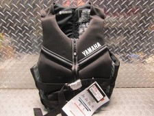 YAMAHA Unisex Premium Neoprene PFD Life Vest Jacket MEN-LARGE / WOMEN-XL GRAY
