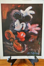 Disney Eric Robison Signed MICKEY MOUSE 