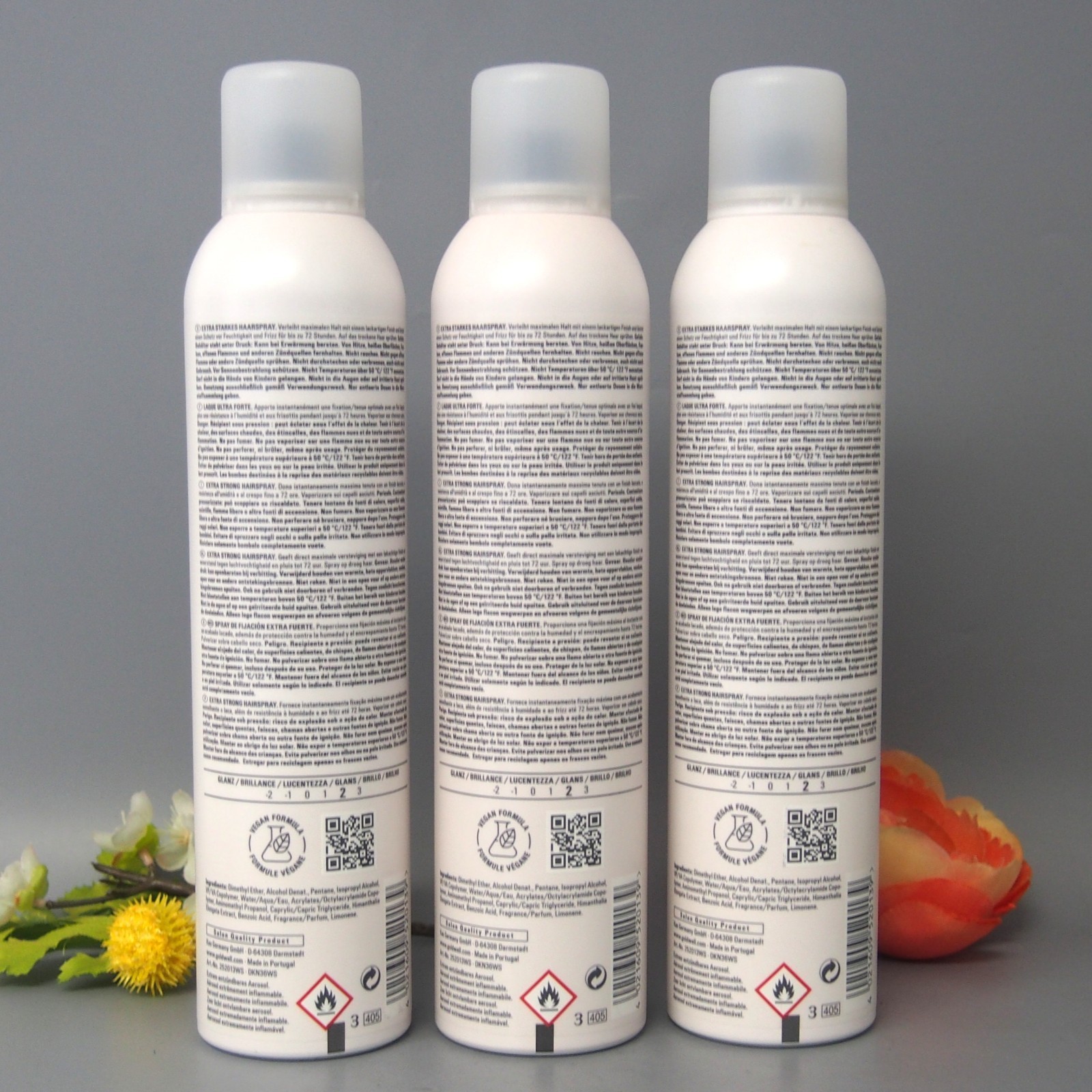 3 PACK Goldwell StyleSign Hold 5 Extra Strong Hairspray 300ml