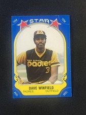 1981 Fleer Star Stickers #25 Dave Winfield Baseball Card JPC