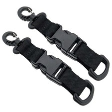 Quick Release Hanging Buckle Double-Split D-Shaped Keychain Multifunctional Hook
