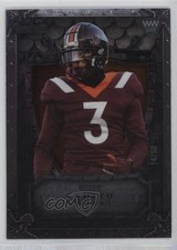 2021 Wild Card MATTE Black - Orange /50 Caleb Farley Rookie RC Shield 11ur. rookie card picture
