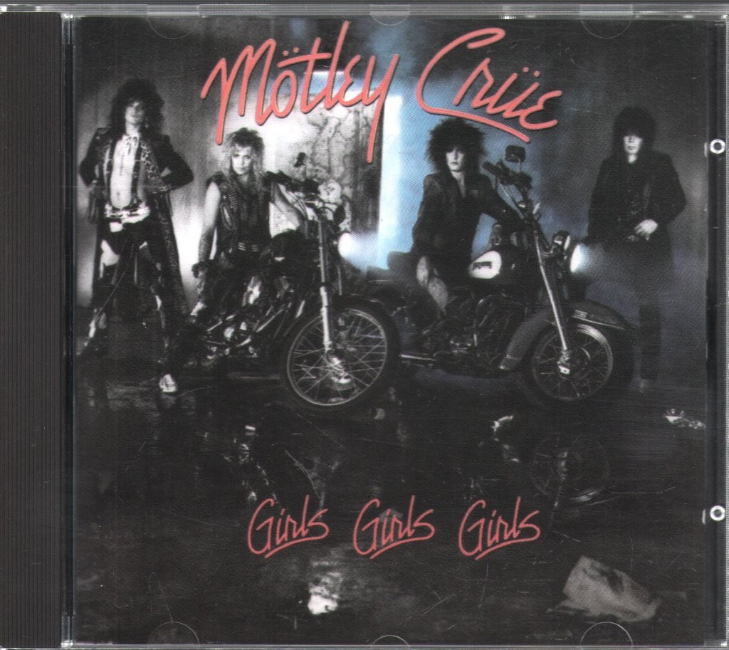 Mötley Crüe Girls, Girls, Girls CD Europe Elektra 1987 7559607252