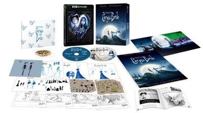Tim Burton's Corpse Bride 4K UHD + Blu-ray Set (with Premium Paper) [Blu-ray]