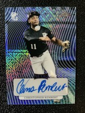 2023 Leaf Metal Perfect Game Christopher Rembert Platinum Mojo Auto #1/1 Auburn