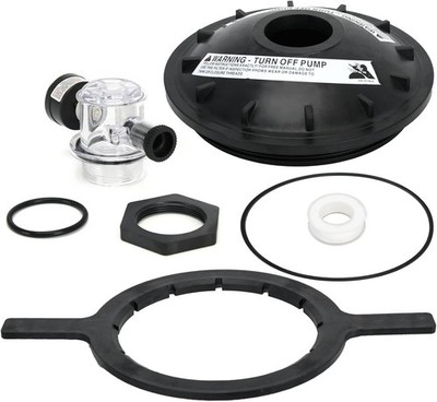 8-1/2 inch Black Buttress Thread Closure 154856 For Pentair Triton Sand Filter