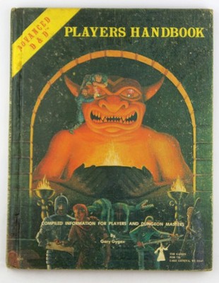 Advanced Dungeons & Dragons, Players Handbook: Special Reference Work Gary Gygax