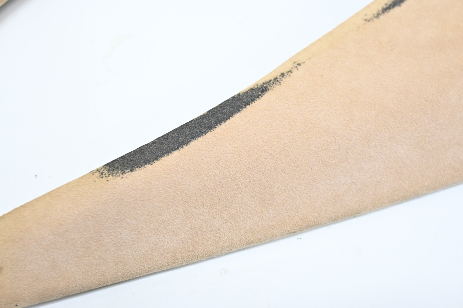 ⭐ 03-12 Maserati Quattroporte Rear Windshield Suede Pillar Trim Set Beige Oem