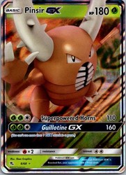 Pinsir GX 6/68 Hidden Fates Ultra Rare Holo