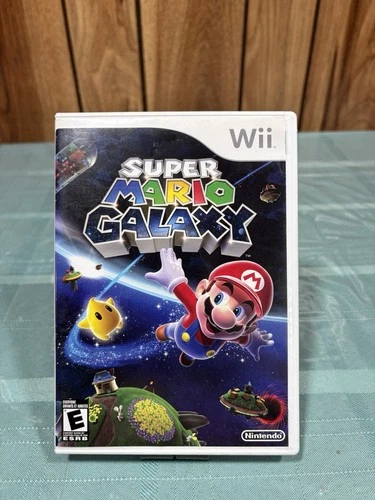 Super Mario Galaxy (Nintendo Wii, 2007) Complete W/ Manual Tested Working 🔥🔥